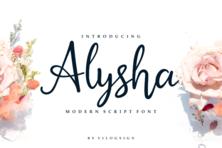 Alysha: The Handwritten Typeface Bringing Natural Elegance to Brand Identity