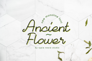 Ancient Flower: A Script Typeface for Authentic Digital Branding