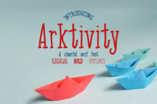 Arkitivity: A Handwritten Serif Font for Authentic Brand Identity