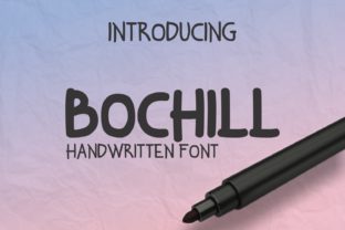 Bochill: The Sweet Script Font for Handmade Brands and Printables