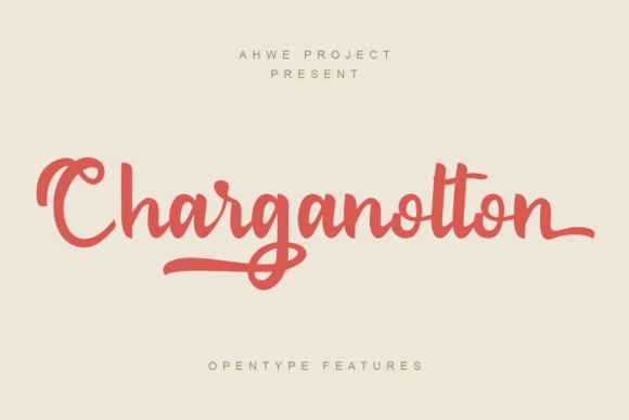 Charganolton: The Script Font That Elevates Small Business Branding