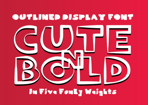 Cute n Bold: The Perfect Display Typeface for Handmade Brands