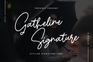 Gatheline: The Script Font That Elevates Campaign Visuals