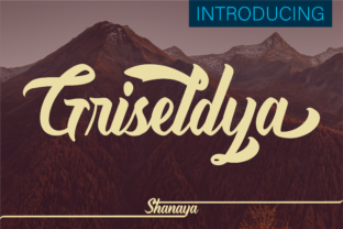 Griseldya: The Sweet Script Typeface for Handmade Branding
