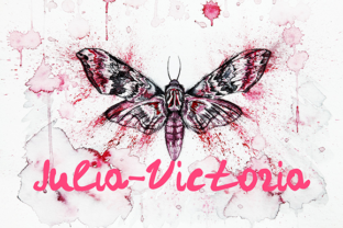 Julia-Victoria: The Handwritten Font That Stops Scrolling