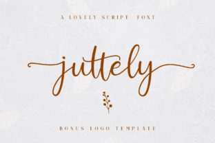 Juttely: A Handwritten Script Font for Editorial Design