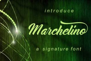 Marchelino: A Premium Script Typeface for Modern Editorial Design