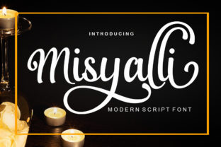 Misyalli: The Elegant Script Font for Handmade Crafts