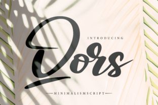 Qors: The Premium Script Font That Elevates Small Business Branding