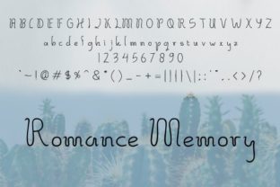 Romance Memory: A Dynamic Script Typeface for Editorial Design