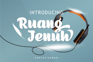 Ruang Jenuh: The Handwritten Typeface That Elevates Small Business Branding