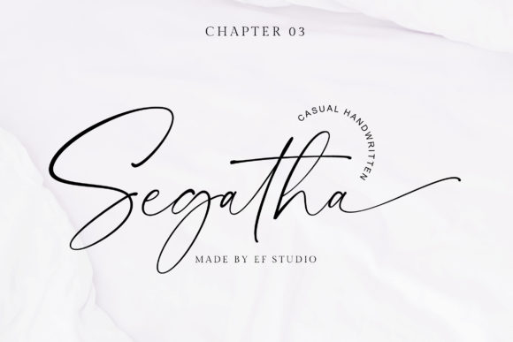 Segatha: The Perfect Script Amp Font for Handmade Creators