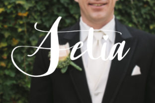Setia: A Romantic Script Typeface for Editorial Design