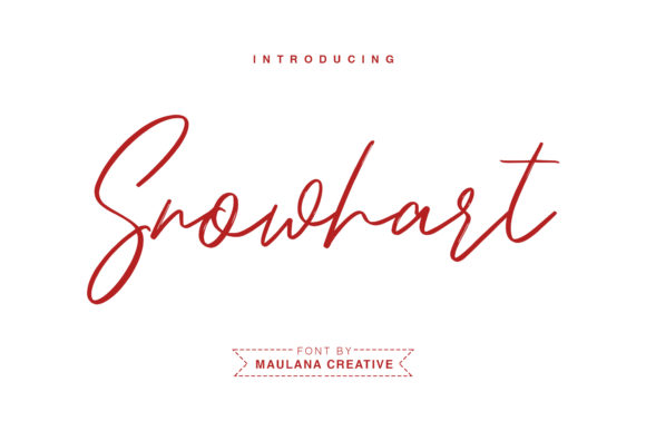 Snowhart: The Premium Script Font That Elevates Campaign Design