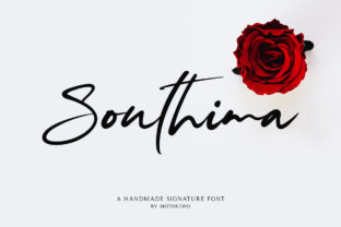 Southima: The Luxurious Script Font for Modern Editorial Design