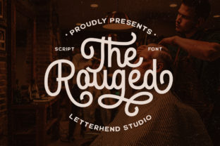 The Rouged: A Sophisticated Script Typeface for Editorial Design