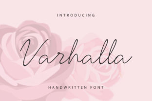 Varhalla: The Script Font That Elevates Digital Brand Identity
