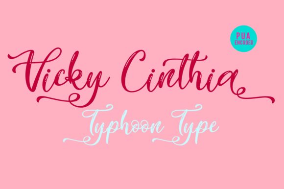 Vicky Cinthia: The Premium Script Font for Authentic Brand Identity