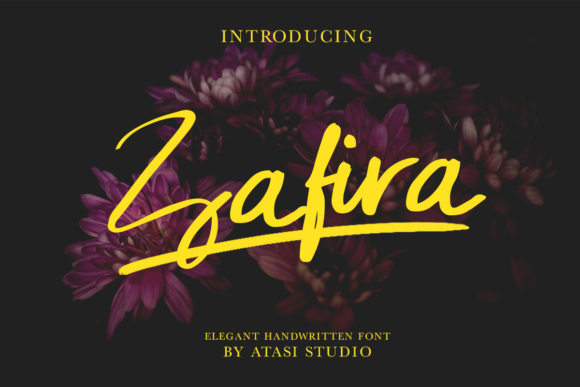 Why Zafira Is the Perfect Script Font for Modern Editorial Design